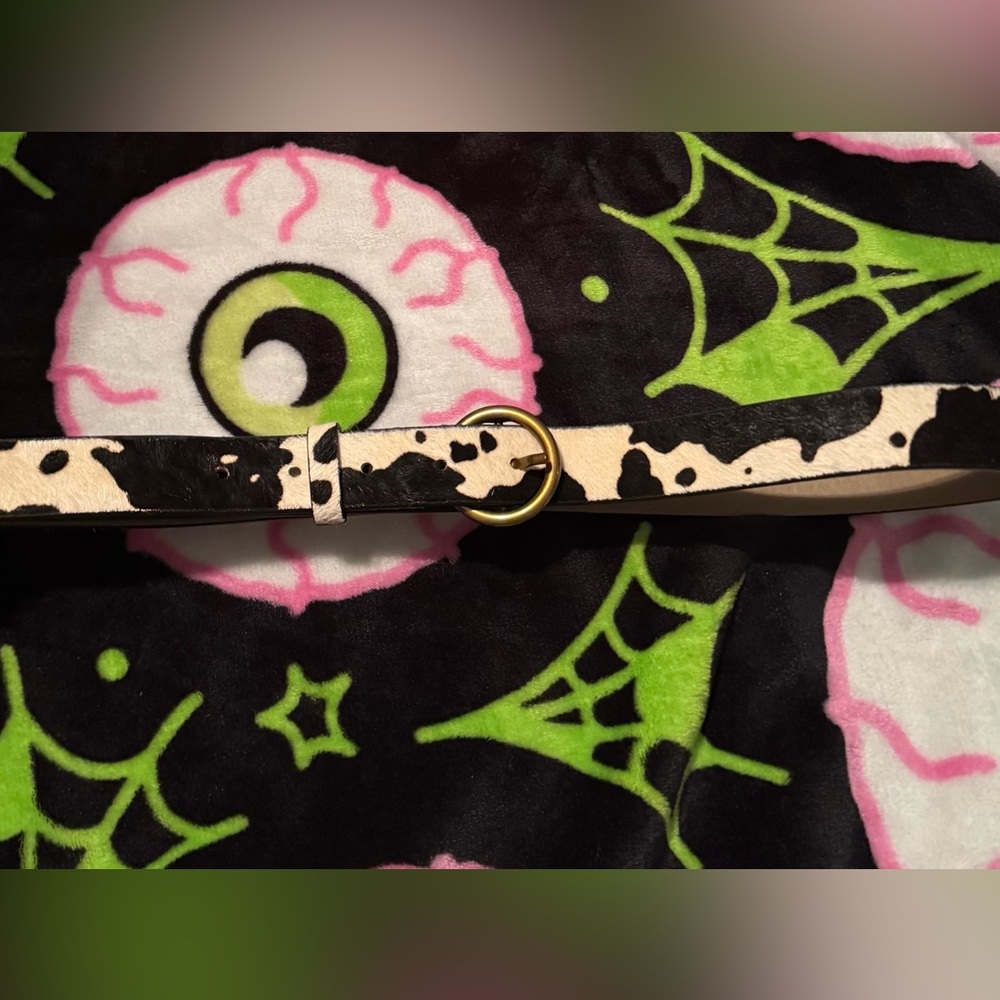 urban outfitters calf hair belt